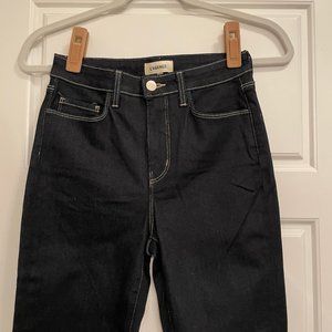 L'AGENCE, Monique Ultra High Rise Skinny Jeans, Color: TBD-Peach, Size 25W, NWOT